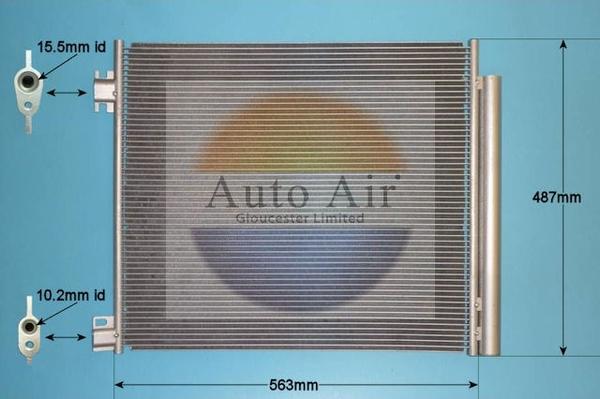 Auto Air Gloucester 16-9817 - Condensatore, Climatizzatore autozon.pro