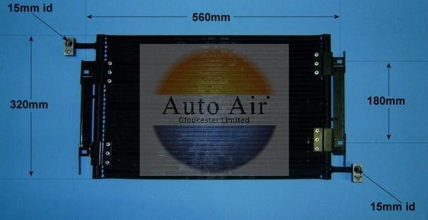 Auto Air Gloucester 16-9782 - Condensatore, Climatizzatore autozon.pro