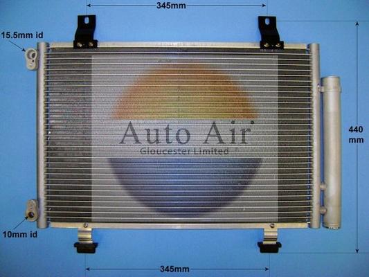 Auto Air Gloucester 16-5266 - Condensatore, Climatizzatore autozon.pro