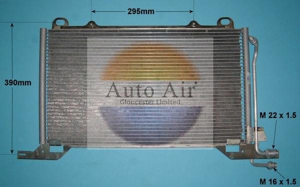 Auto Air Gloucester 16-6583 - Condensatore, Climatizzatore autozon.pro