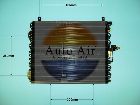 Auto Air Gloucester 16-6578 - Condensatore, Climatizzatore autozon.pro