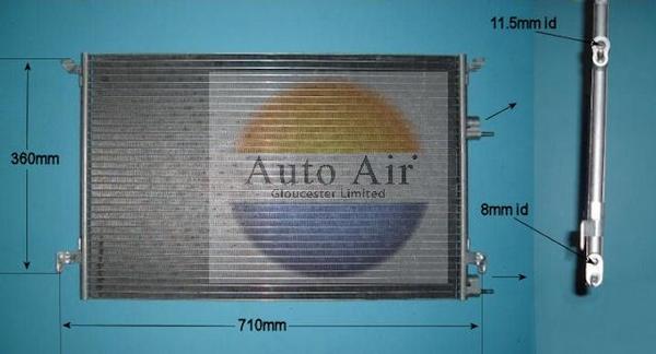 Auto Air Gloucester 16-6020 - Condensatore, Climatizzatore autozon.pro