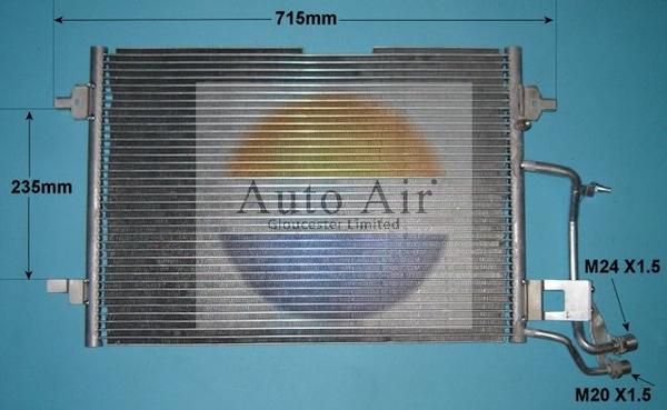 Auto Air Gloucester 16-6146 - Condensatore, Climatizzatore autozon.pro