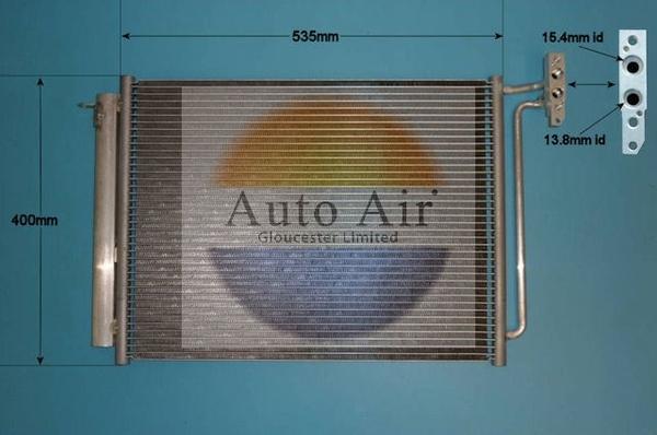 Auto Air Gloucester 16-6100 - Condensatore, Climatizzatore autozon.pro