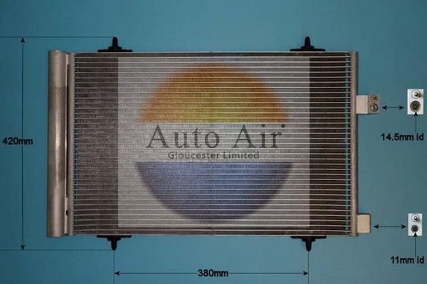 Auto Air Gloucester 16-6232 - Condensatore, Climatizzatore autozon.pro