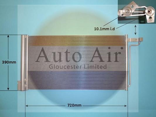 Auto Air Gloucester 160067 - Condensatore, Climatizzatore autozon.pro