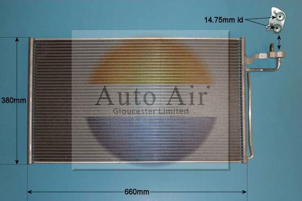 Auto Air Gloucester 16-0004 - Condensatore, Climatizzatore autozon.pro