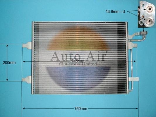 Auto Air Gloucester 16-0010 - Condensatore, Climatizzatore autozon.pro