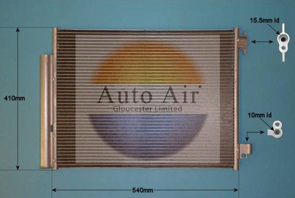 Auto Air Gloucester 16-1995 - Condensatore, Climatizzatore autozon.pro