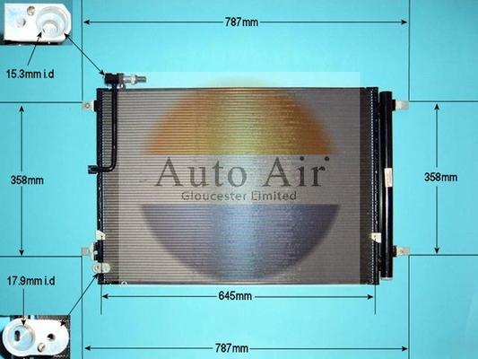 Auto Air Gloucester 16-1989 - Condensatore, Climatizzatore autozon.pro