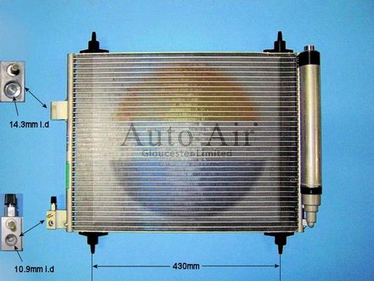 Auto Air Gloucester 16-1982A - Condensatore, Climatizzatore autozon.pro