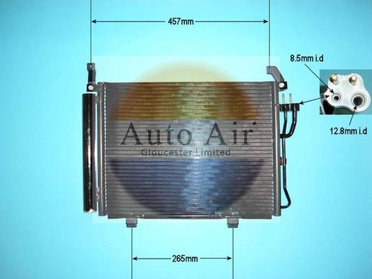 Auto Air Gloucester 16-1420 - Condensatore, Climatizzatore autozon.pro