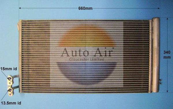 Auto Air Gloucester 16-1065 - Condensatore, Climatizzatore autozon.pro