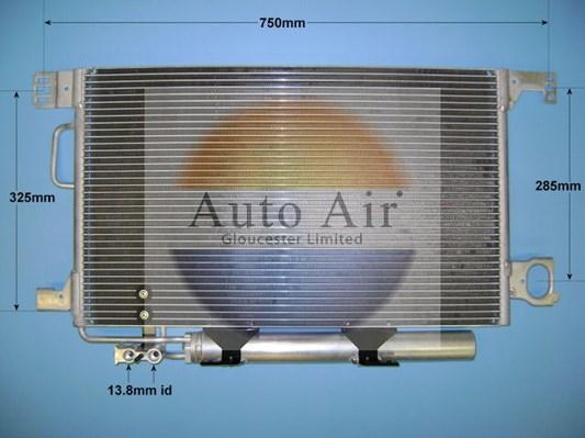 Auto Air Gloucester 16-1340 - Condensatore, Climatizzatore autozon.pro