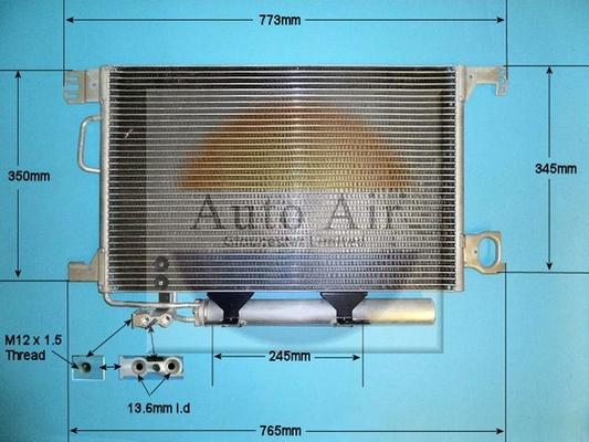 Auto Air Gloucester 16-1316 - Condensatore, Climatizzatore autozon.pro