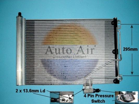 Auto Air Gloucester 16-1211A - Condensatore, Climatizzatore autozon.pro