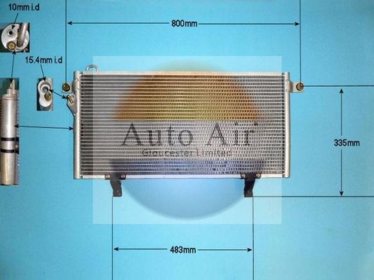 Auto Air Gloucester 16-1218 - Condensatore, Climatizzatore autozon.pro