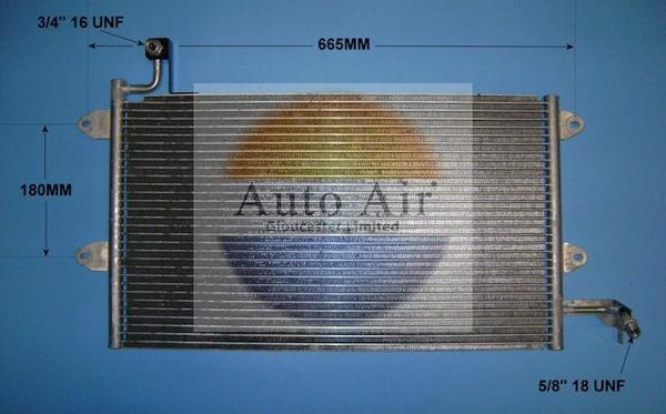 Auto Air Gloucester 16-8554 - Condensatore, Climatizzatore autozon.pro