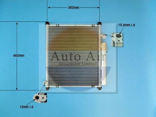 Auto Air Gloucester 16-8897 - Condensatore, Climatizzatore autozon.pro