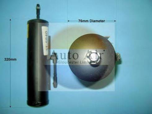 Auto Air Gloucester 31-5840 - Essiccatore, Climatizzatore autozon.pro