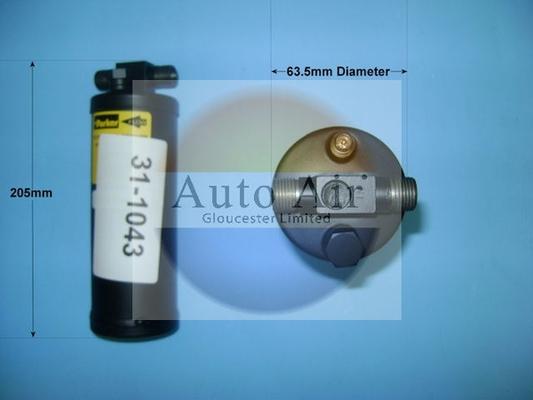 Auto Air Gloucester 31-1043 - Essiccatore, Climatizzatore autozon.pro