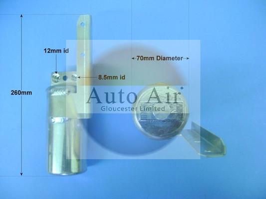 Auto Air Gloucester 31-3172 - Essiccatore, Climatizzatore autozon.pro