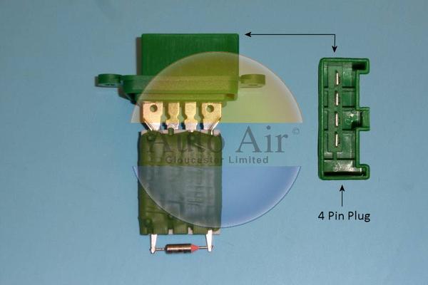 Auto Air Gloucester 20-0009 - Resistenza compensazione, Ventola climatizzatore autozon.pro