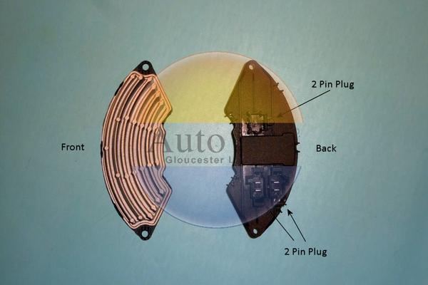 Auto Air Gloucester 20-0089 - Resistenza compensazione, Ventola climatizzatore autozon.pro