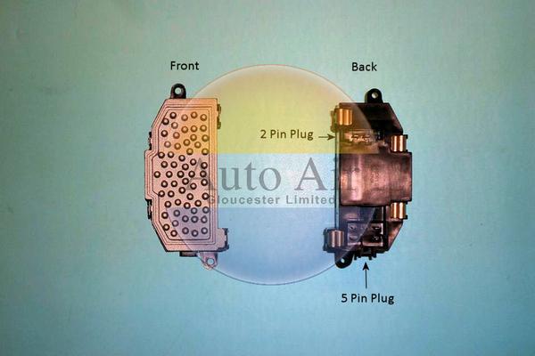 Auto Air Gloucester 20-0078 - Resistenza compensazione, Ventola climatizzatore autozon.pro