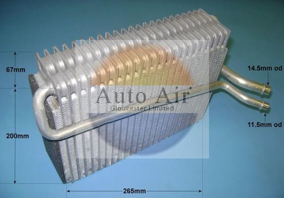 Auto Air Gloucester 21-5601 - Evaporatore, Climatizzatore autozon.pro