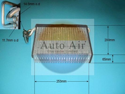 Auto Air Gloucester 21-5603 - Evaporatore, Climatizzatore autozon.pro