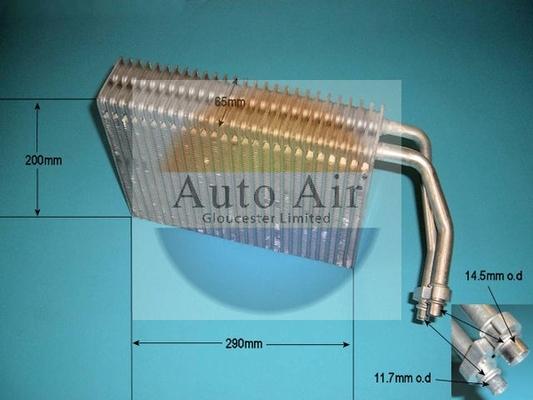 Auto Air Gloucester 21-0018 - Evaporatore, Climatizzatore autozon.pro