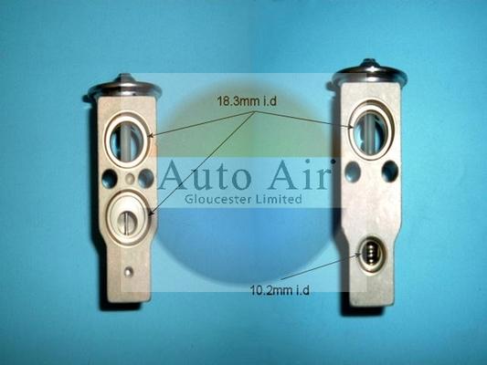 Auto Air Gloucester 22-8687 - Valvola ad espansione, Climatizzatore autozon.pro