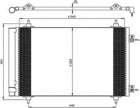 Autoclima 30311586CP - Condensatore, Climatizzatore autozon.pro