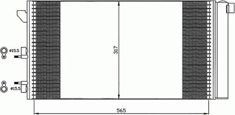 Autoclima 30311529 - Condensatore, Climatizzatore autozon.pro