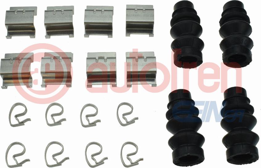 AUTOFREN SEINSA D43114A - Kit accessori, Pastiglia freno autozon.pro