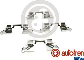 AUTOFREN SEINSA D42908A - Kit accessori, Pastiglia freno autozon.pro