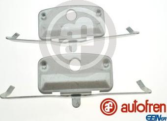 AUTOFREN SEINSA D42898A - Kit accessori, Pastiglia freno autozon.pro