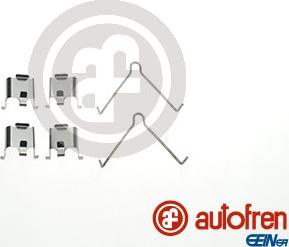 AUTOFREN SEINSA D42350A - Kit accessori, Pastiglia freno autozon.pro