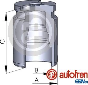 AUTOFREN SEINSA D02594 - Pistone, Pinza freno autozon.pro