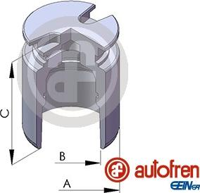 AUTOFREN SEINSA D02554 - Pistone, Pinza freno autozon.pro