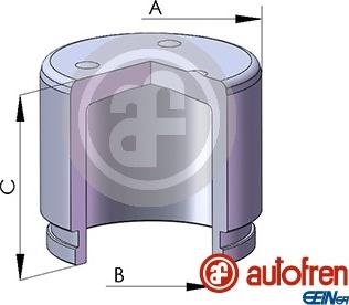 AUTOFREN SEINSA D02553 - Pistone, Pinza freno autozon.pro