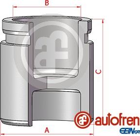 AUTOFREN SEINSA D025523 - Pistone, Pinza freno autozon.pro