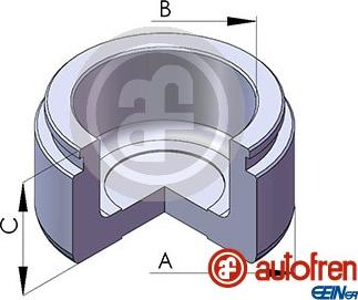 AUTOFREN SEINSA D025601 - Pistone, Pinza freno autozon.pro