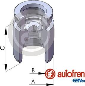 AUTOFREN SEINSA D02568 - Pistone, Pinza freno autozon.pro