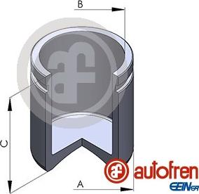 AUTOFREN SEINSA D025104 - Pistone, Pinza freno autozon.pro