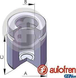 AUTOFREN SEINSA D025105 - Pistone, Pinza freno autozon.pro