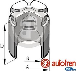 AUTOFREN SEINSA D025642 - Pistone, Pinza freno autozon.pro