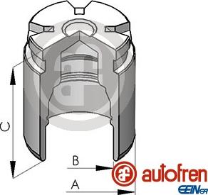 AUTOFREN SEINSA D025124 - Pistone, Pinza freno autozon.pro