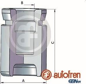 AUTOFREN SEINSA D025370 - Pistone, Pinza freno autozon.pro